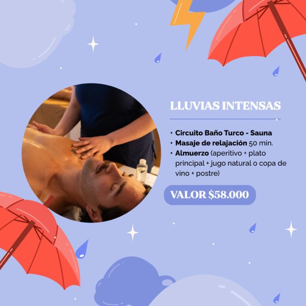 Lluvias intensas